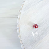 Birthstone month stacker