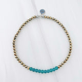Sea Glass Anklet
