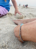 Sea Glass Anklet