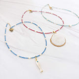Sparkle charm necklaces