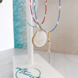 Sparkle charm necklaces