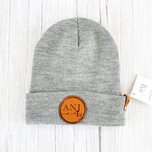 ANJ patch beanie