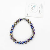 rainbow mystic waves faceted agate 